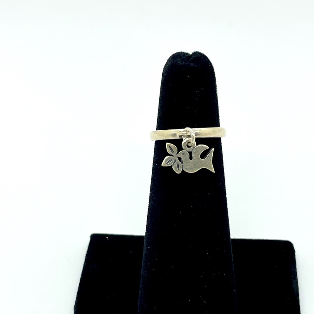 Vintage James Avery Sterling Silver 925 dangle ring